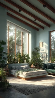 Light and Wood: Cozy Interior with Architectural Elegance