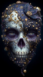 Flower Skull: Ornamental Magic