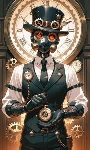 Clock Knight: Guardian of Time in the World of Steampunk