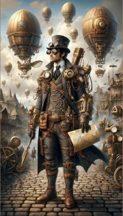Victorian Adventurer and the Majesty of Airships: The World of Steampunk