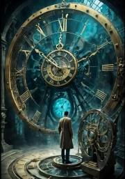 Steampunk: Time Traveler and Mechanisms