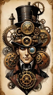 Gears of Time: A Vintage Steampunk Tale