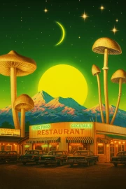 Fairytale Mushrooms and Starry Nights: A Journey into the World of Trippy