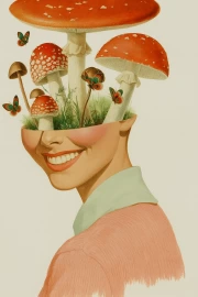 Mushroom Trails: The Smile of the Subconscious in the Trippy World