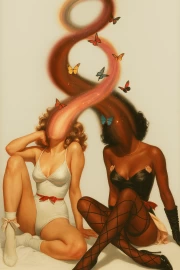 Tropical Fantasy Vortex: Magical Butterflies Trippy