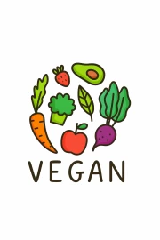 Conscious Choice: Colorful Vegetables and Fruits for Animal Rights