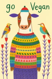 Vegan Cow in a Sweater: Birds of Freedom and Animal Rights