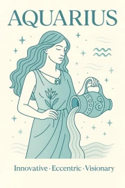 Aquarius Grace: Flow of Ideas and Inspiration