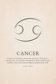 Intuition and Passion: The Elegant Sign of Cancer