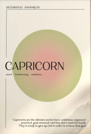 Capricorn Energy: Stylish Zodiac Sign