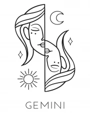 Gemini Harmony: Duality and Luminaries