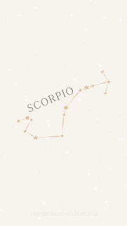 Golden Scorpio Constellation: Elegant Zodiac Symbol