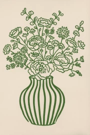 Floral Lightness: Minimalism in the Interior