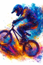 Extreme Takeoff: The Energy of BMX and Sports