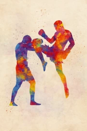 The Energy of Boxing: The Dynamics of Sport on Canvas