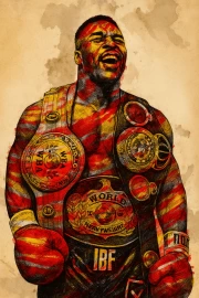 Champion's Power: Boxing Energy for Winners