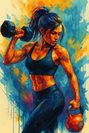 Energy of Sport: Inspiration for the Fitness Room