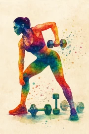 Energy of Sport: Inspiration for the Fitness Room