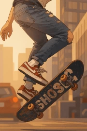 Skateboarder in the Vortex of Street Energy: Dynamics of Sport