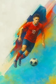 Football Explosion: The Energy of Sports on the Field