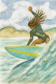 Freedom on the Crest of the Wave: The Art of Surfing for the Home