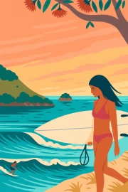 Freedom on the Crest of the Wave: The Energy of Surfing