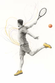 Tennis Drive: The Energy of Sport in Motion
