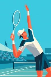 Energy of Tennis: Dynamics of Sport