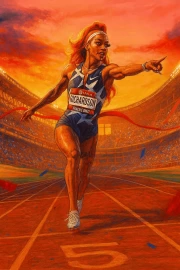 Triumph on the Track: Dynamics and Passion of Sport