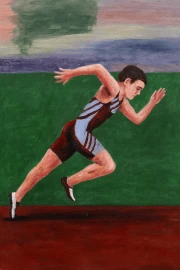 Speed and Drive: Athletics in Motion