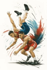The Dynamics of Wrestling: The Energy and Power of the Sport