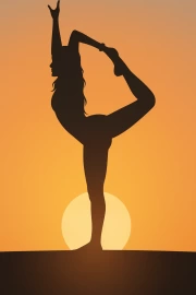 Sunset Yoga: Harmony of Sport and Tranquility