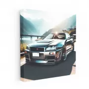 1999 Nissan Skyline GT-R R34 in Sunny Weather - Iconic Power