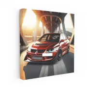 2002 Mitsubishi Lancer Evo VII on Bridge - Thrill Unleashed
