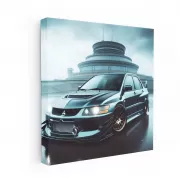 2002 Mitsubishi Lancer Evo VII in Moody Skies - Pure Thrill