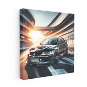 2002 Mitsubishi Lancer Evo VII on Track - Built for Speed