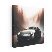 2006 Nissan 350Z in Fog - Power Meets Elegance