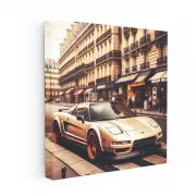 Retro Acura in Paris - Vintage Elegance and Timeless Charm