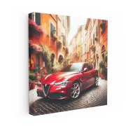 Alfa Romeo Giulietta Parked - Stylish Elegance on Wheels