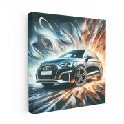 Audi A1 Abstract Design - Compact and Modern Style