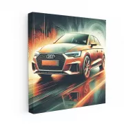 Audi A1 Abstract - Compact Elegance in Motion