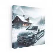 Audi A5 Winter Drive - Sleek Elegance in Motion