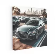 Audi A6 in Parking - Elegance Meets Performance