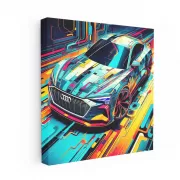 Audi E-Tron GT Abstract - Futuristic Elegance