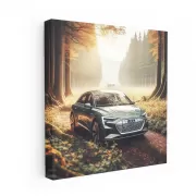 Audi E-Tron in Nature - Sustainable Luxury Drive