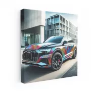 Audi Q8 Custom Paint - Bold Elegance in Motion