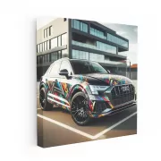 Audi Q8 Paint File - Sleek, Modern Luxury SUV