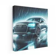 Audi Quattro in Rainy Weather - All-Terrain Performance