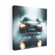 Audi RS3 in Fog - Dynamic Elegance Captured