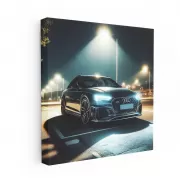 Audi RS4 Night Drive - Sleek, Powerful, and Daring